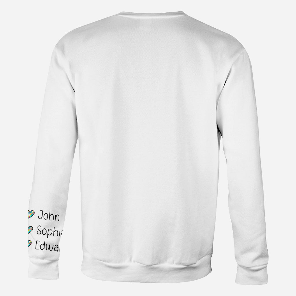 Love Grandma - Personalized Grandma All Over Shirt