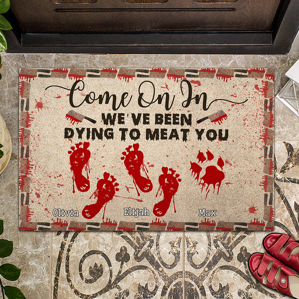 Come On In - Personalized Family Doormat