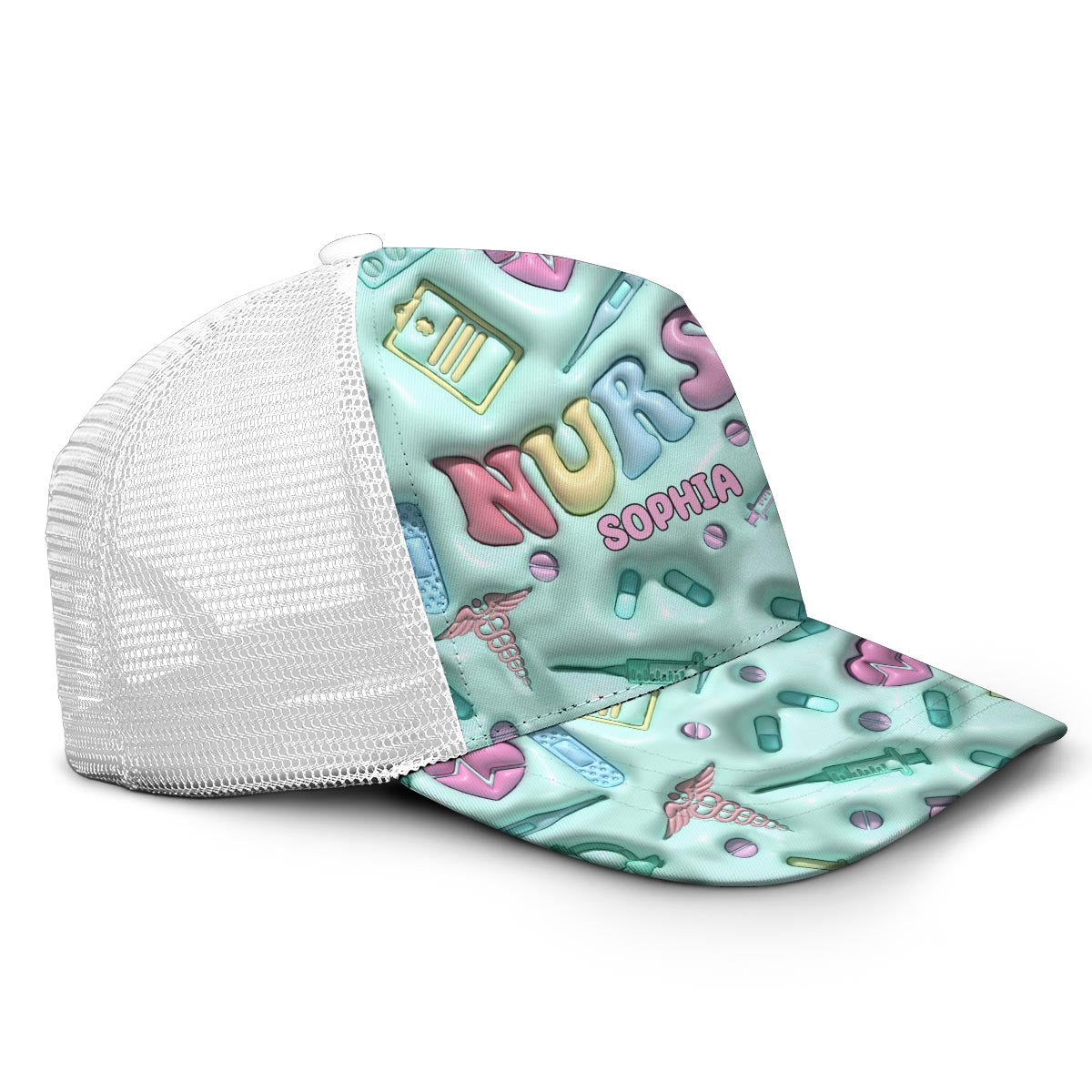 Nurse Life - Personalized Nurse Trucker Hat