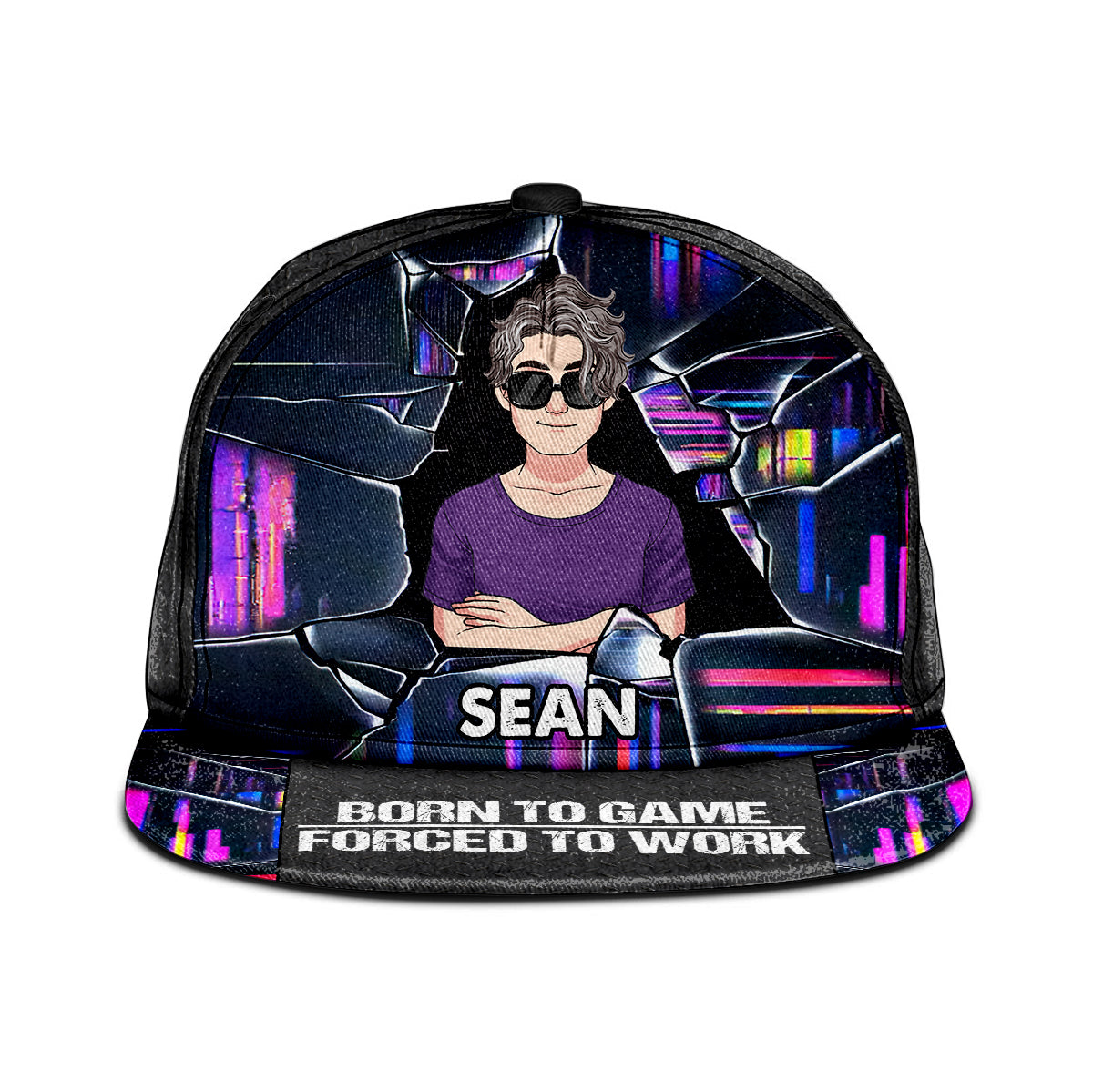 Born To Game - Personalized Video Game Snapback