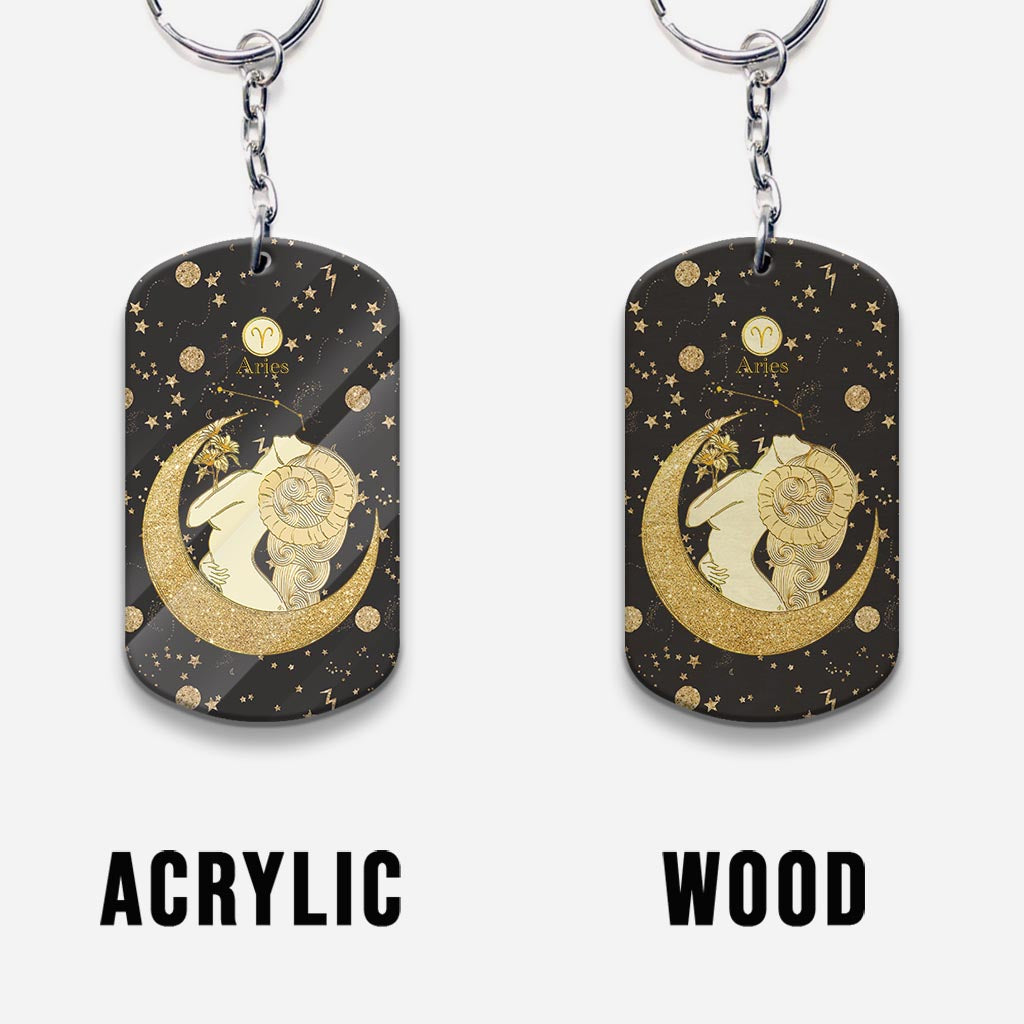 Zodiac Sign - Personalized Horoscope Keychain