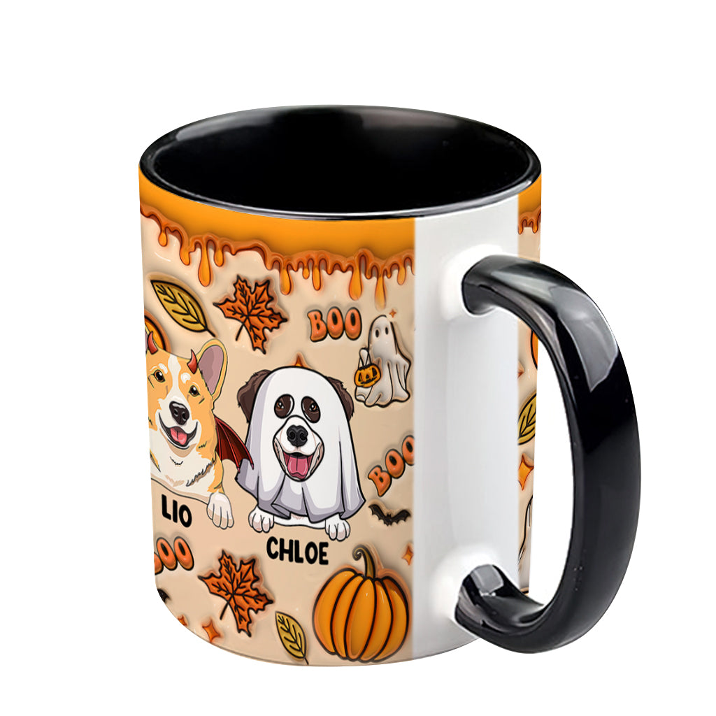 Boo - Personalized Dog Accent Mug