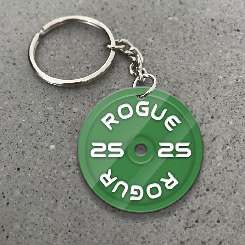 Weight Plates - Personalized Fitness Keychain