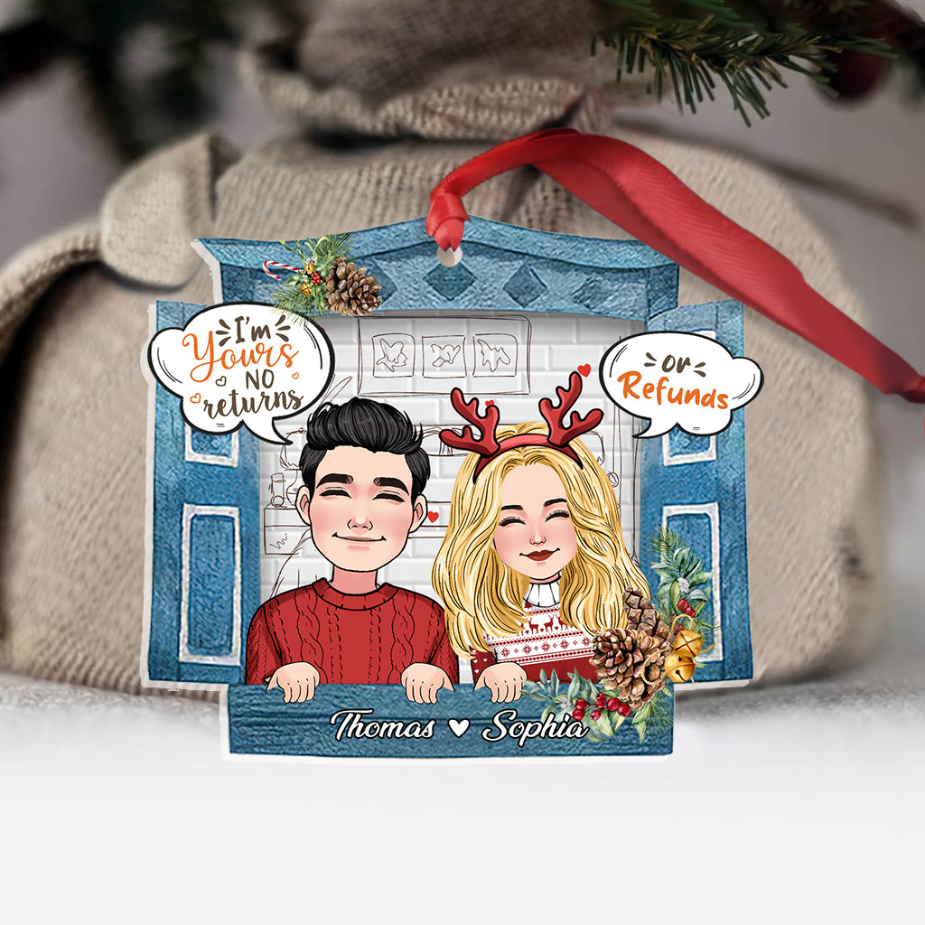 I'm Yours - Personalized Couple Ornament