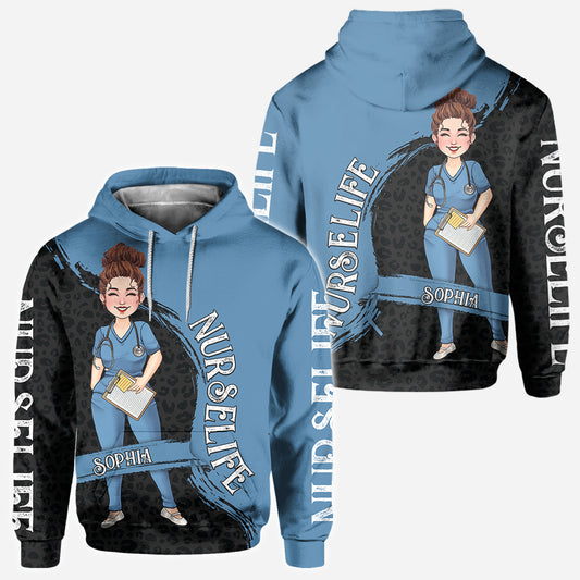 The Nurse Life - Nurse gift for mom, her, wife, girlfriend, friend - Personalized All Over Shirt