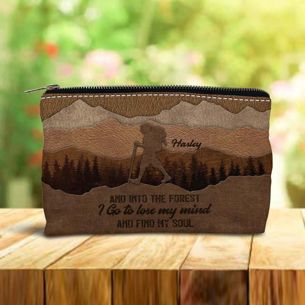 And Into The Forest I Go - Personalized Hiking Pouch