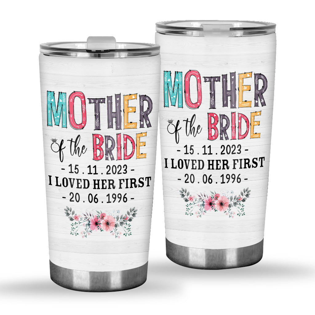 Mother Of The Bride - Personalized Mother Tumbler
