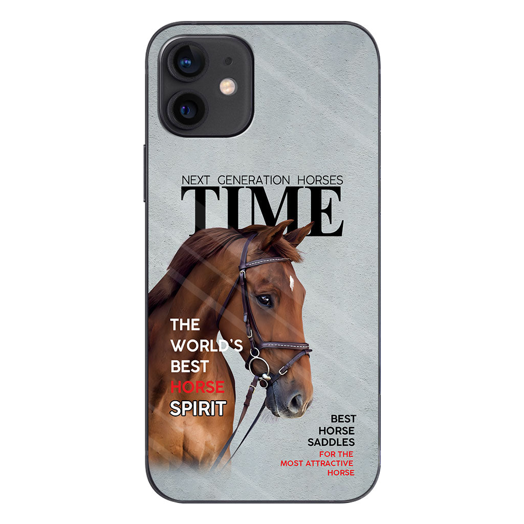 Magazine Covers - Personalized Horse Phone Case