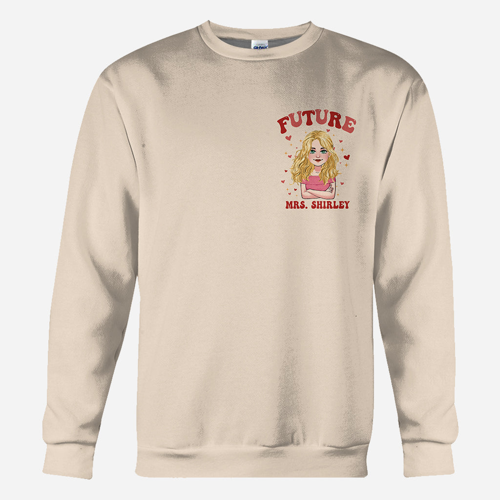 In My Engaged Era - wedding gift for bride - Personalized All Over Shirt