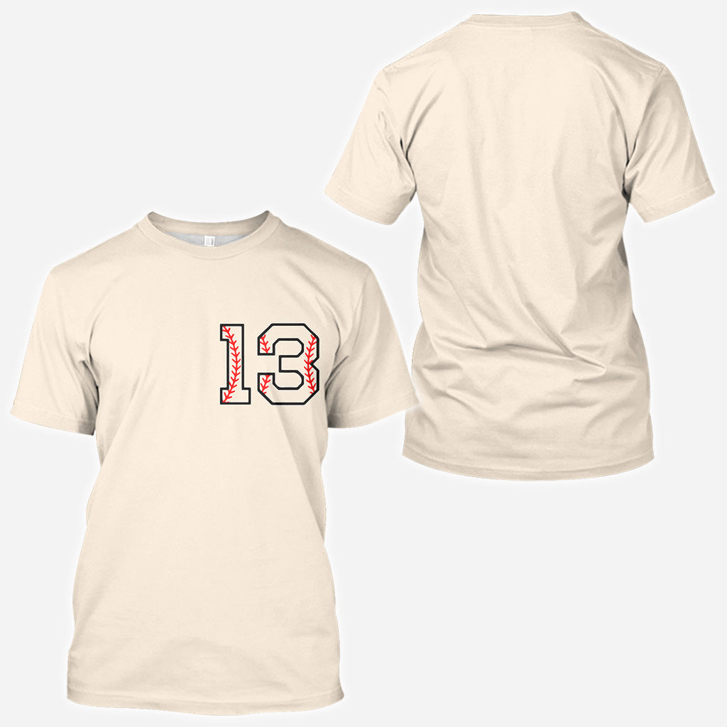 In My Baseball Era - Personalized Baseball All Over Shirt