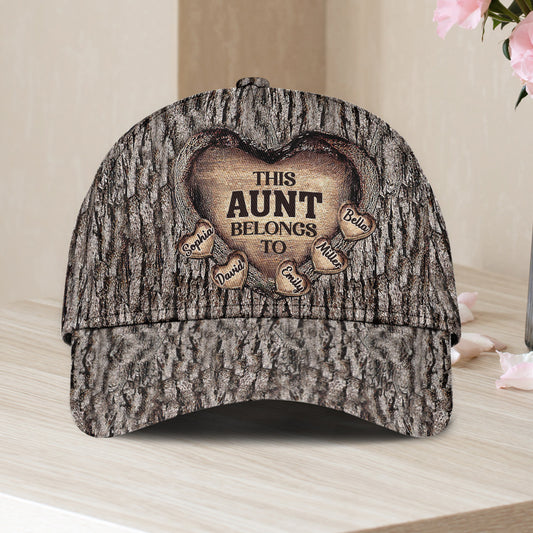 Dad's Heart - Gift for dad, grandma, grandpa, mom, uncle, aunt, brother, sister - Personalized Classic Cap