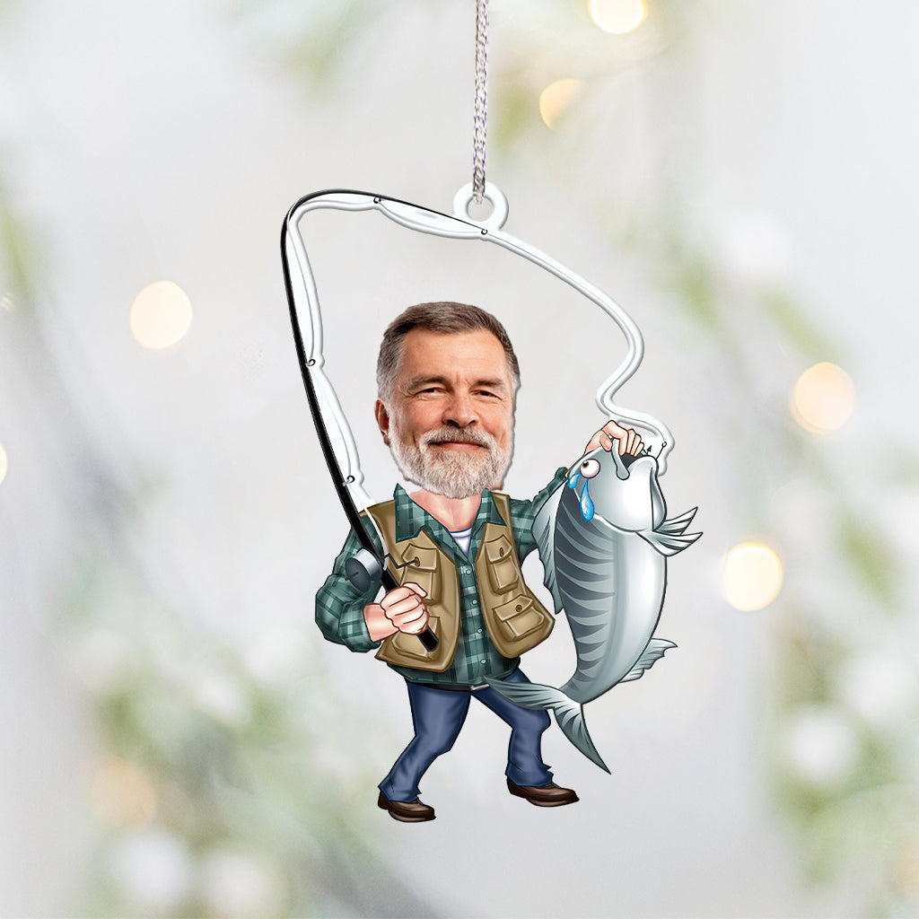 Love Fishing - Personalized Fishing Ornament