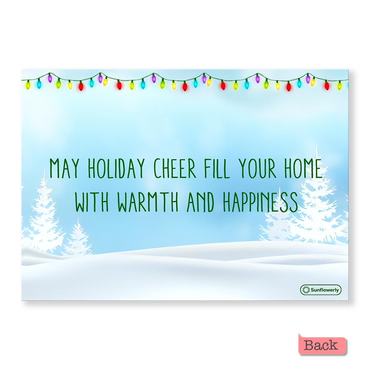 Merry Christmas - Personalized Family Greeting Card