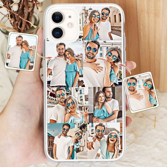 Cartoonize Photos Collage - gift for boyfriend, girlfriend, husband, wife - Personalized Phone Case