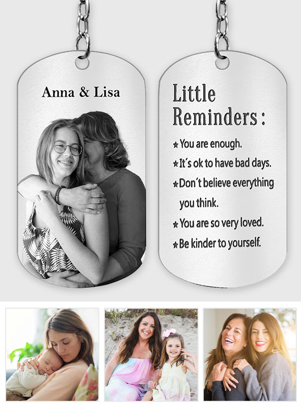 Little Reminder - Personalized Daughter Stainless Steel Keychain