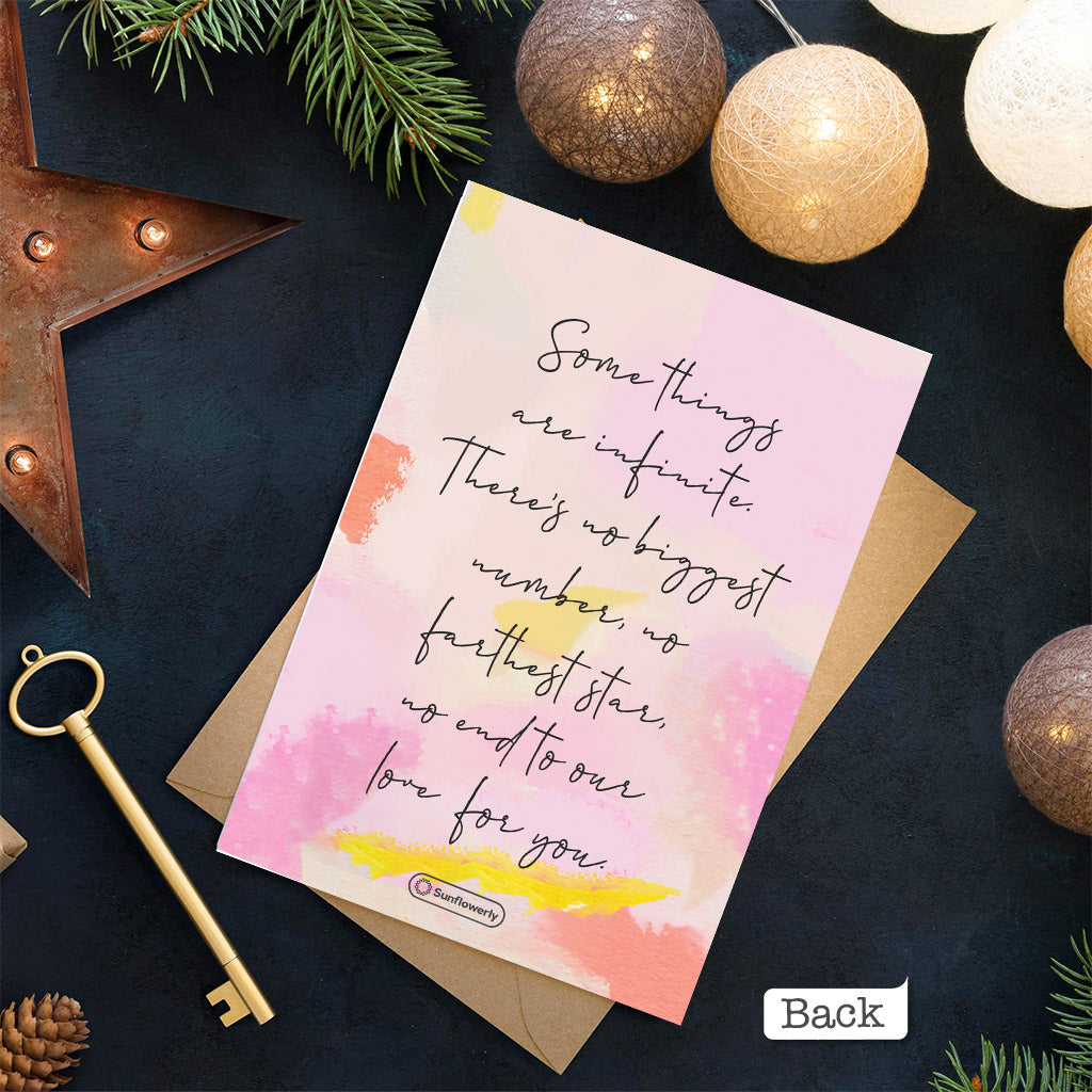 Love Being Your Daughter - Personalized Greeting Card