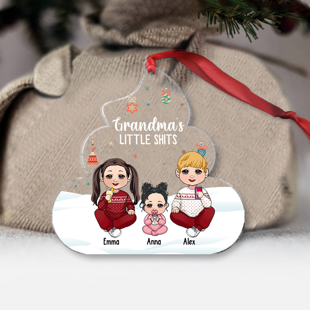 Little Cuties - Personalized Grandma Ornament