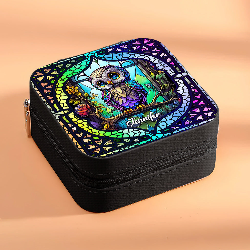 Cute Owl - Personalized Owl Jewelry Box
