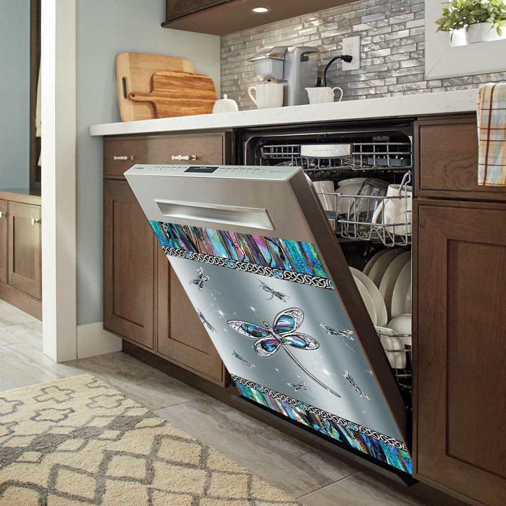 Mystery Dragonfly - Dragonfly Dishwasher Cover