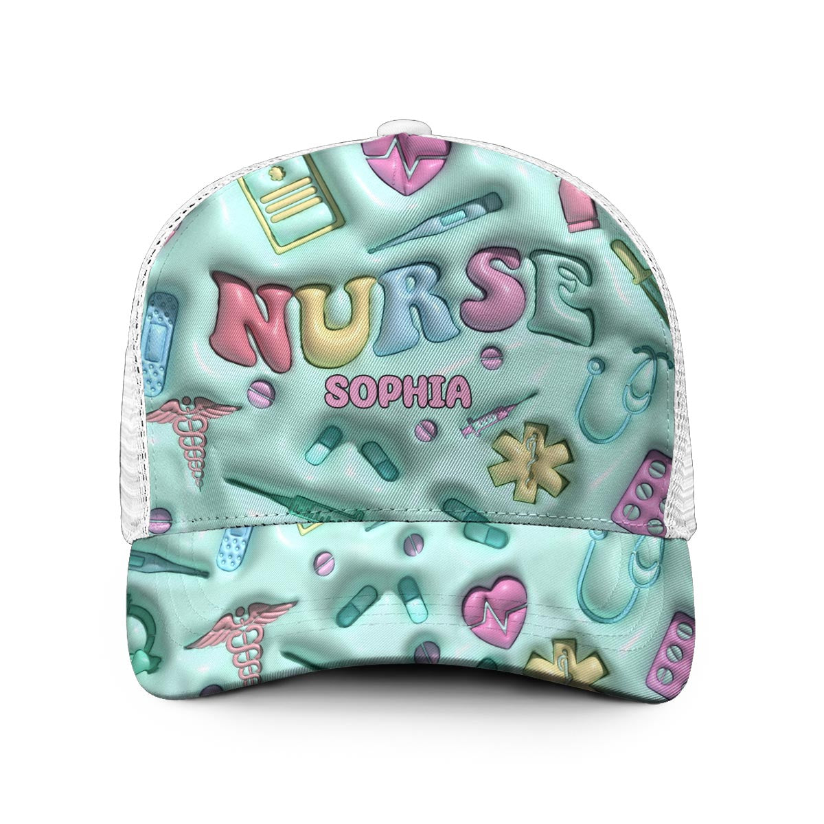 Nurse Life - Personalized Nurse Trucker Hat