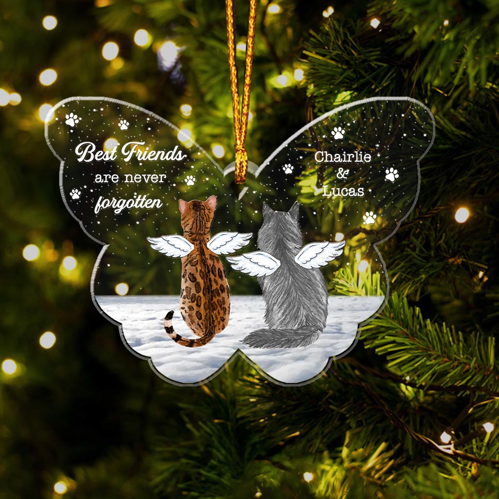 Best Friends Are Never Forgotten - Personalized Dog Ornament