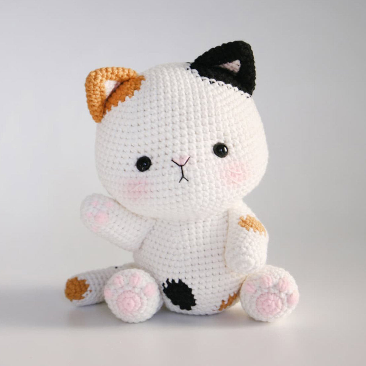 Crochet Cat Amigurumi - Gift for cat lovers - Personalized Hand Knitted Doll