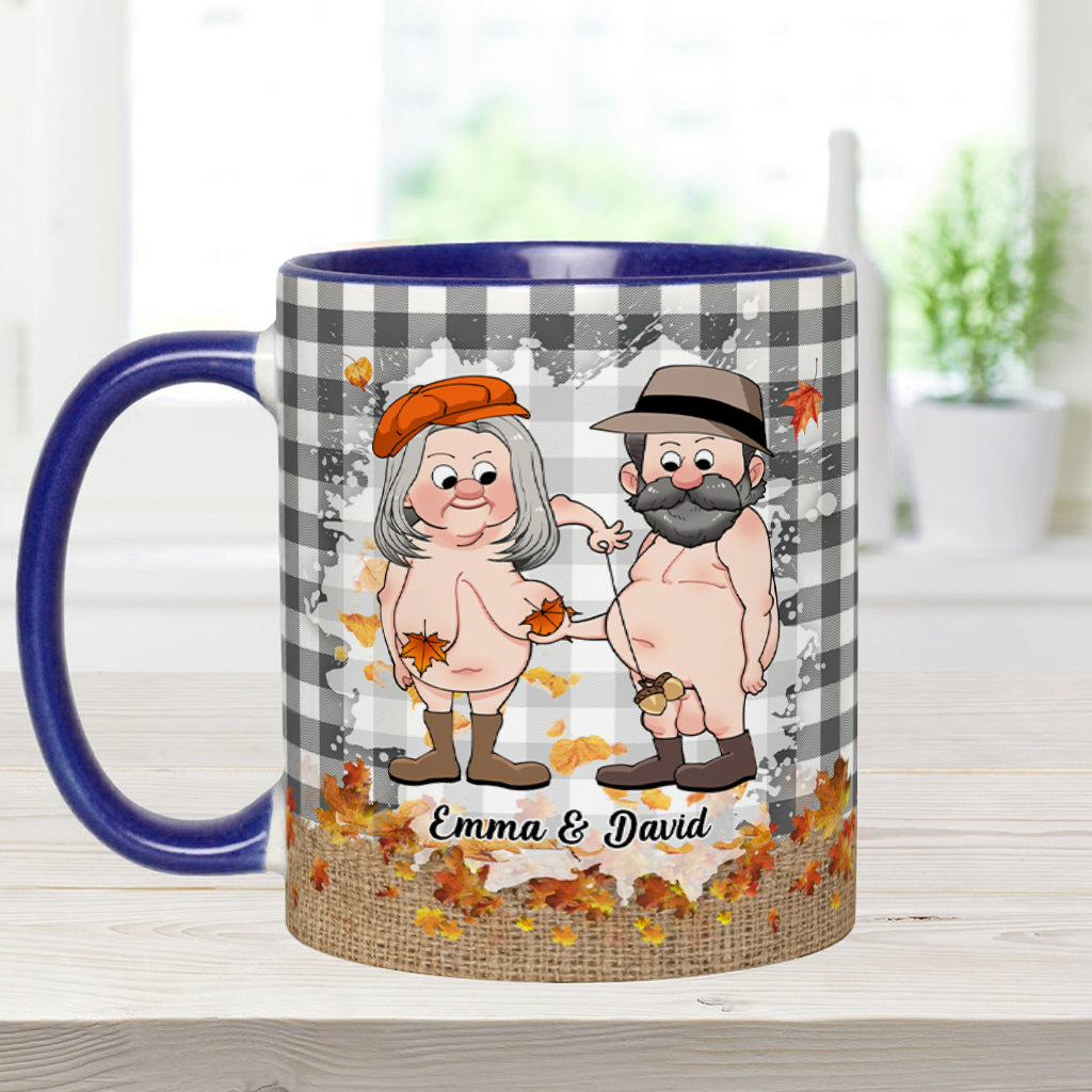 Annoying Each Other - Personalized Couple Accent Mug