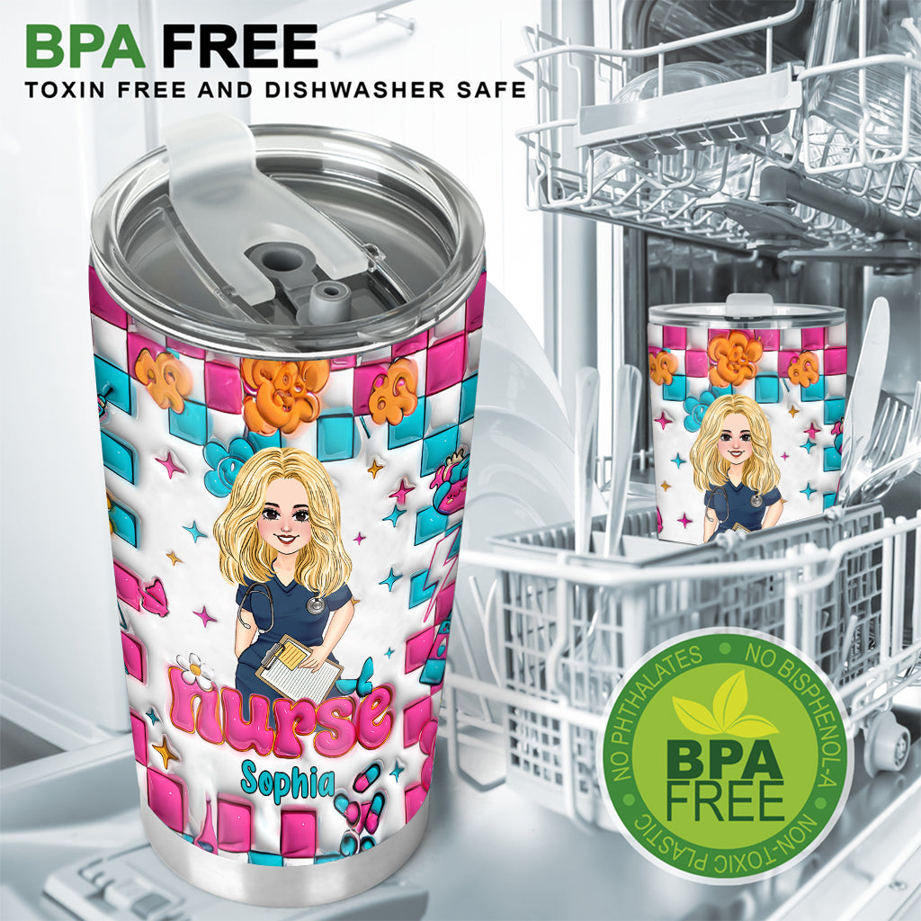 Nurse Life - Personalized Nurse Tumbler