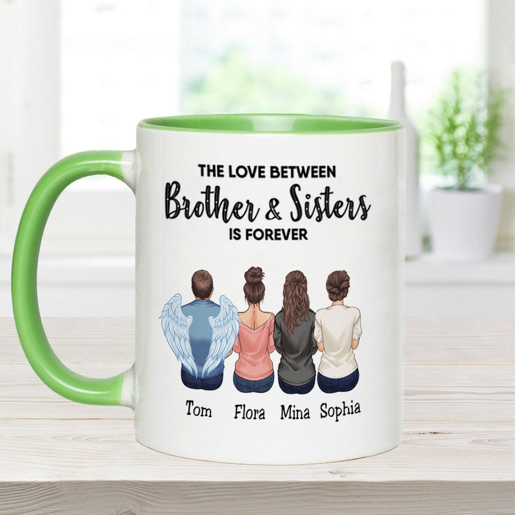 Family Is Forever - Personalized Family Accent Mug