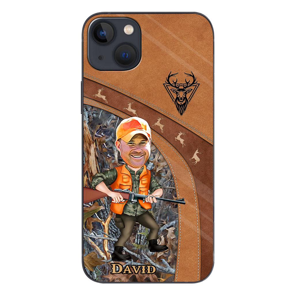 Photo Inserted Funny Hunting - Personalized Hunting Phone Case