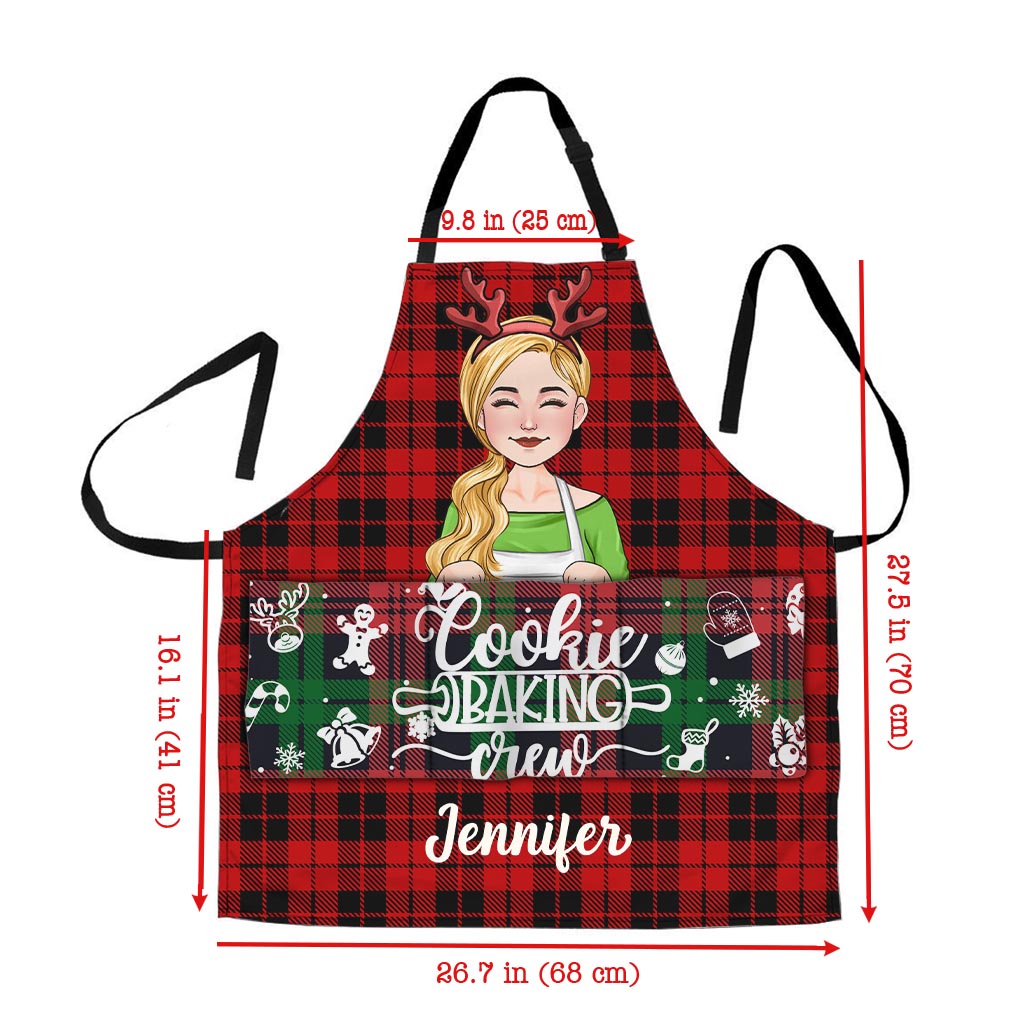 Christmas Baking Crew - Personalized Baking Apron