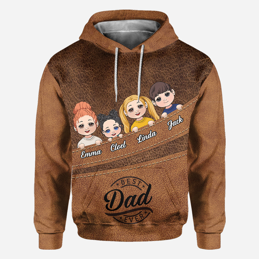 Best Dad/Grandma/Grandpa/Mom Ever - Personalized Father All Over Shirt