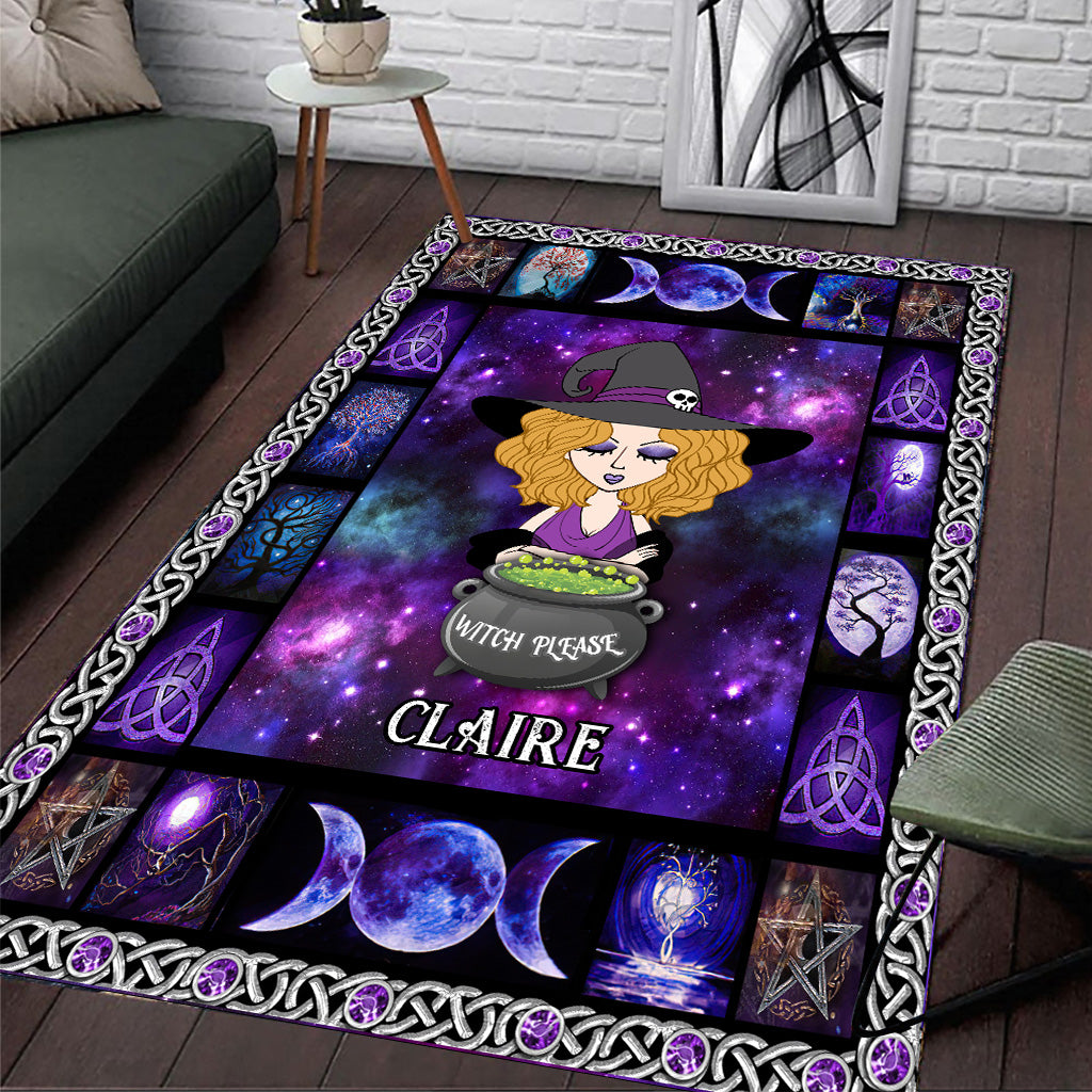 Witch Please - Personalized Witch Rug