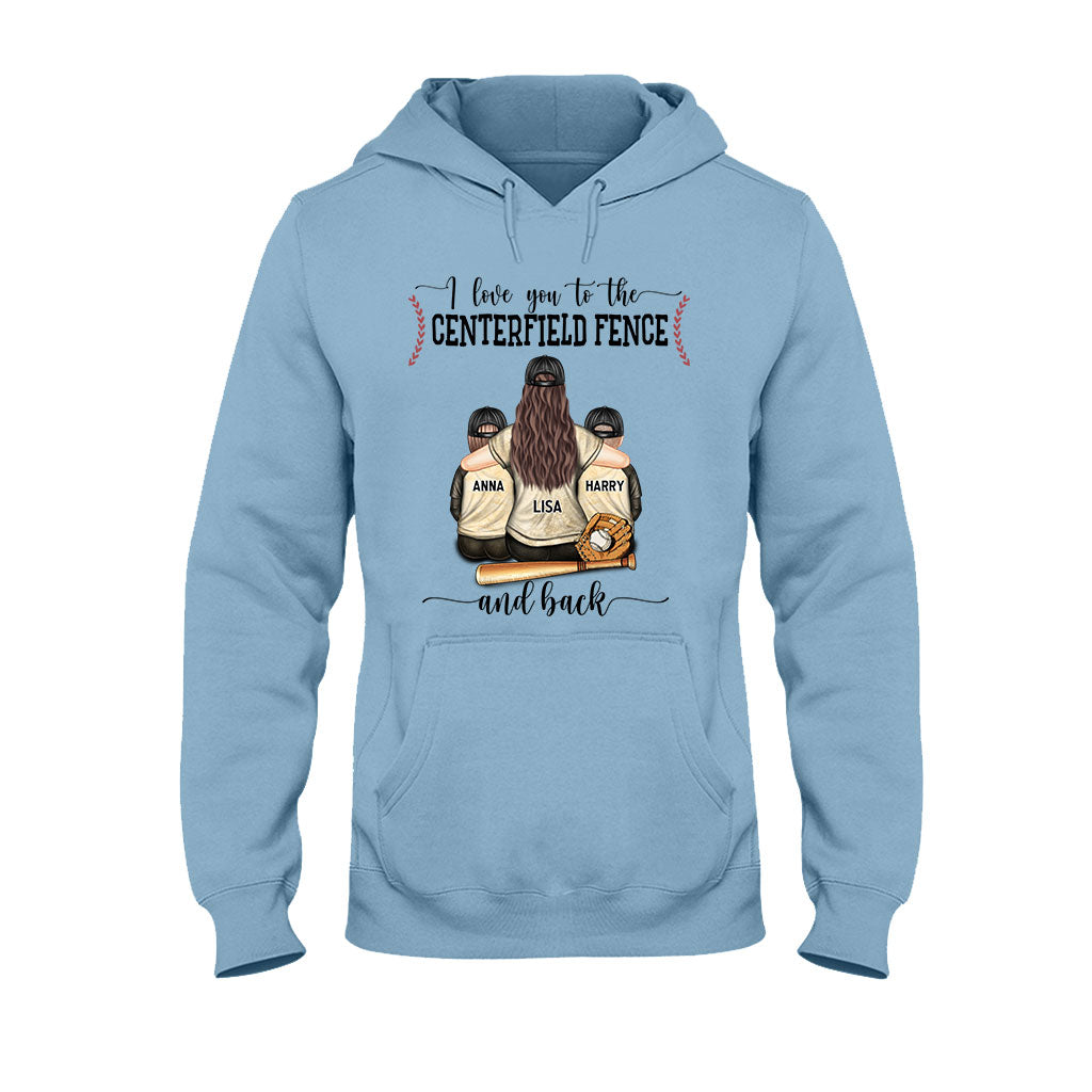 My Heart Is On That Field - Personalized Baseball T-shirt And Hoodie