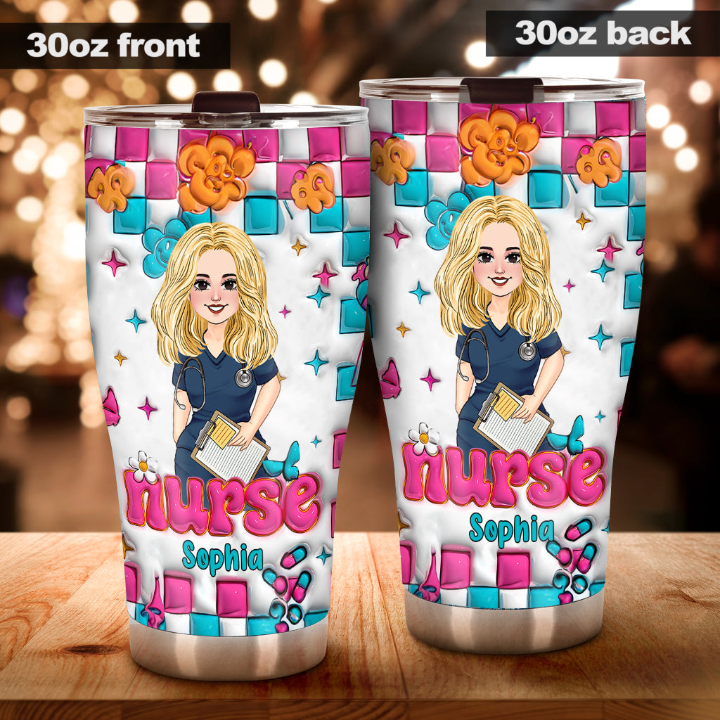 Nurse Life - Personalized Nurse Tumbler