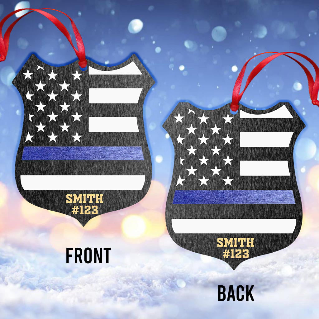 Police Officer - Personalized Police Officer Ornament