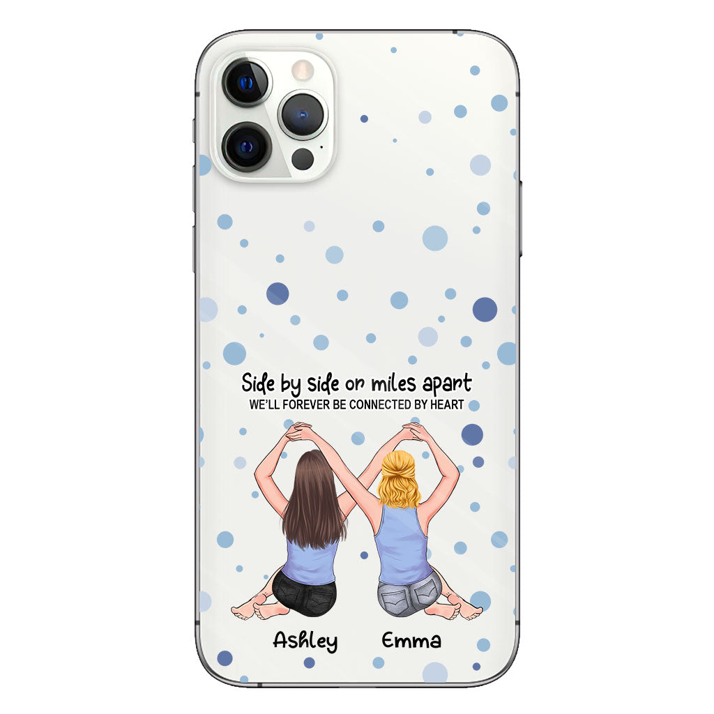 Bestie Forever - Bestie gift for sister - Personalized Clear Phone Case