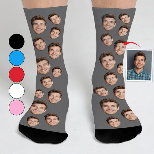 Custom Face - Personalized Uncle Socks
