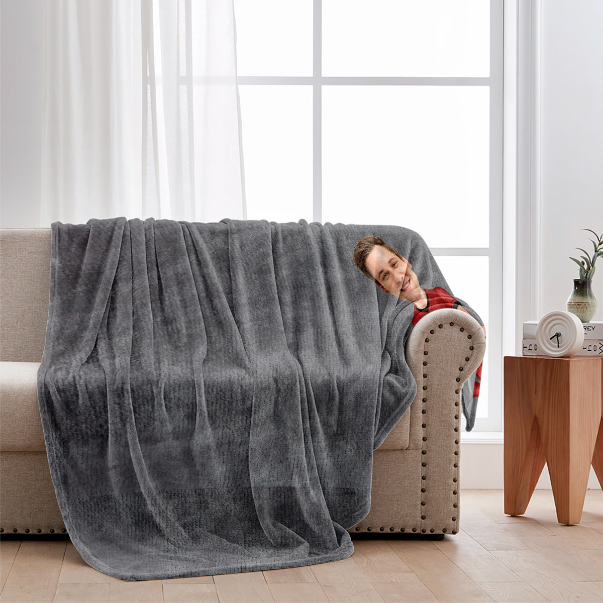 Love Sports - Personalized Baseball Blanket