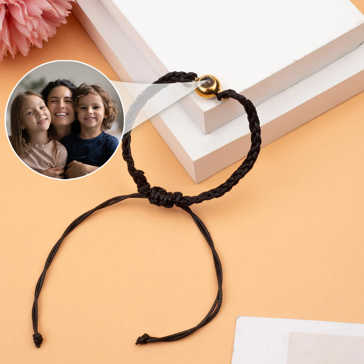 Best Mom Ever - Personalized Mother Projection Bracelet