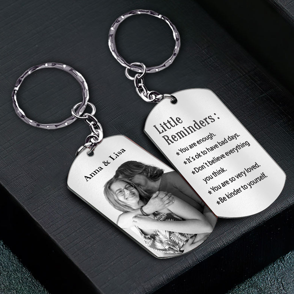 Little Reminder - Personalized Daughter Stainless Steel Keychain