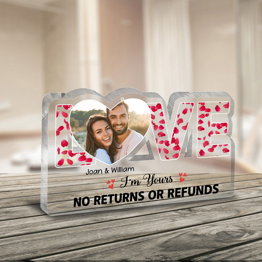 This Is Us - Couple gift for husband, wife, girlfriend, boyfriend - Personalized Custom Shaped Acrylic Plaque