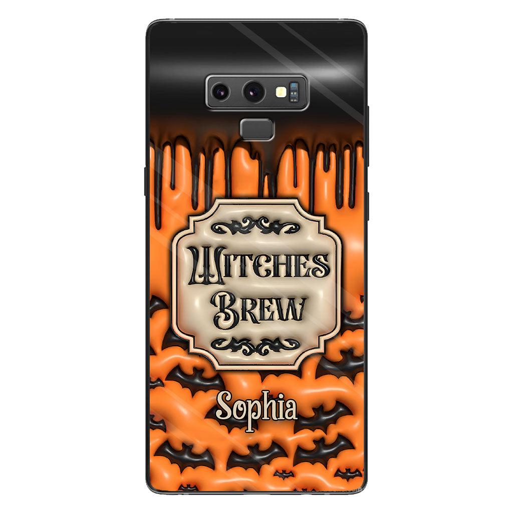 Witches Brew - Personalized Witch Clear Phone Case