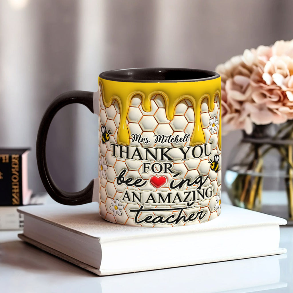 An Amazing Teacher - Personalized Teacher Accent Mug
