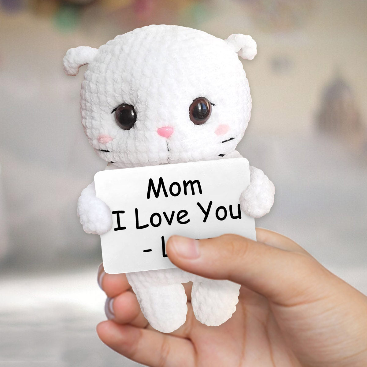 Crochet Pets From Real Photo - Gift for cat lovers, dog lover, cat lover - Personalized Hand Knitted Figurine