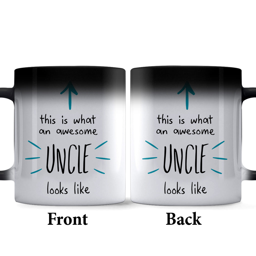 This Is What An Awesome Uncle Look Like - Uncle Mug