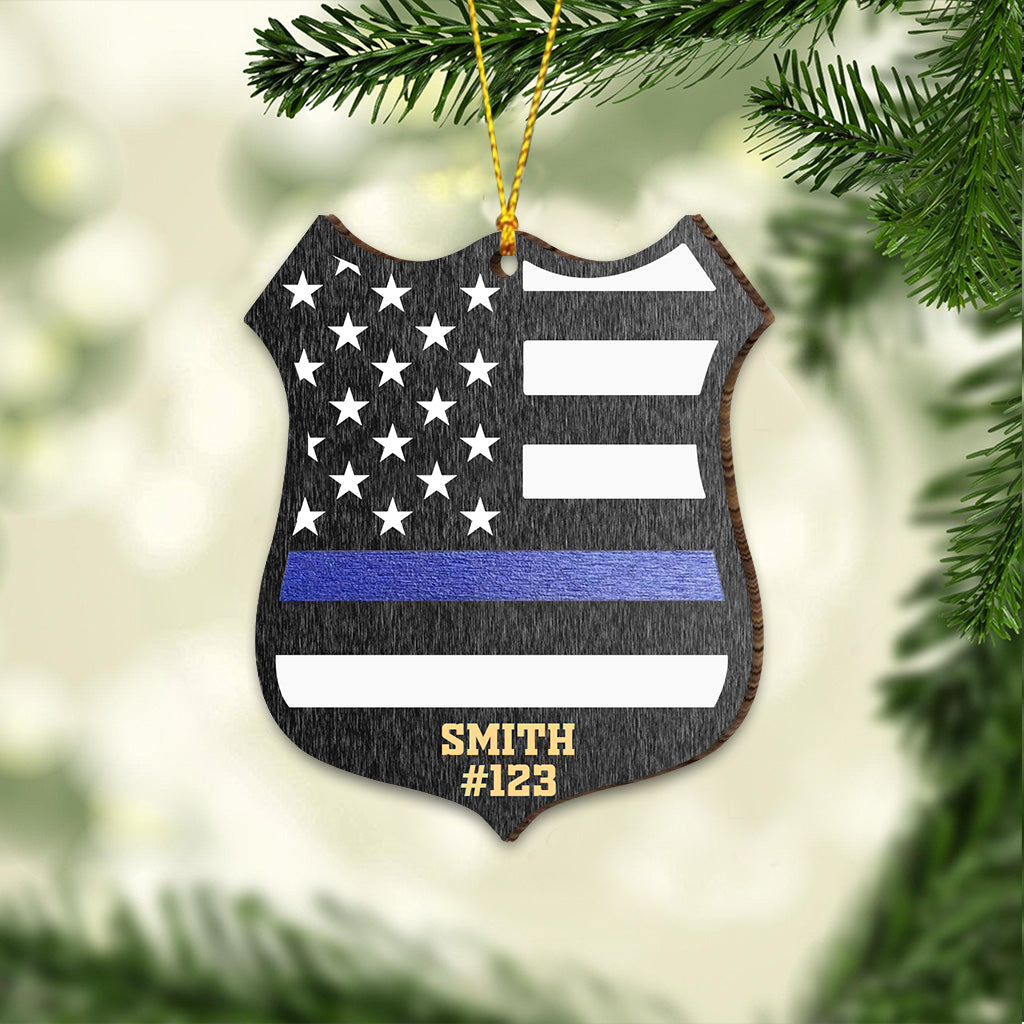 Police Officer - Personalized Police Officer Ornament