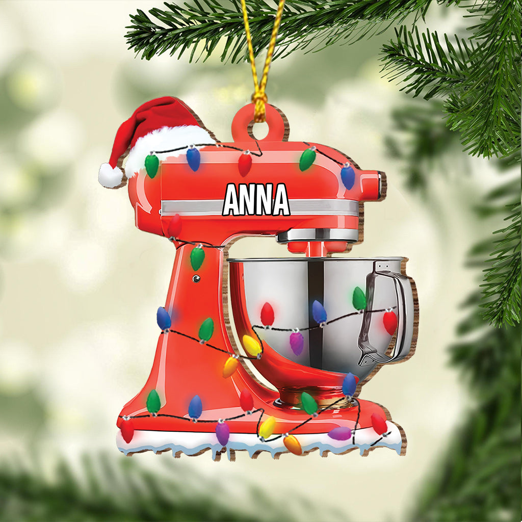 Happy Baker - Personalized Baking Ornament