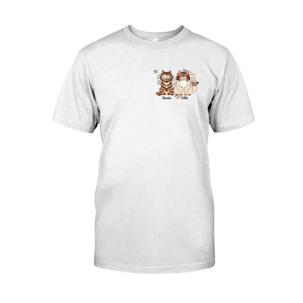 In My Dog/ Cat Mom Era - Personalized Cat T-shirt And Hoodie