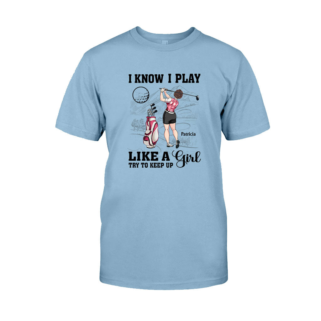 Golf Instruction - Golf gift for her, girlfriend, wife, daughter - Personalized T-shirt And Hoodie